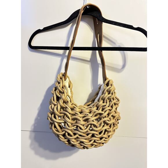 Alienina Handbags - Alienina Rope Bag Leather Strap Shoulder Bag Made In Italy Nautical Eris Bag?